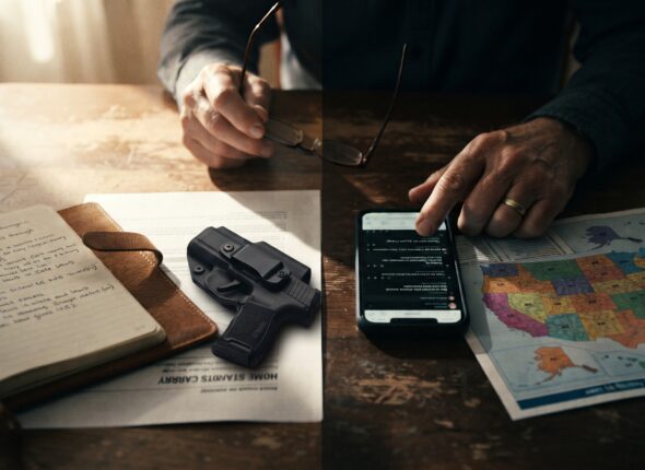Man planning family trip around concealed carry